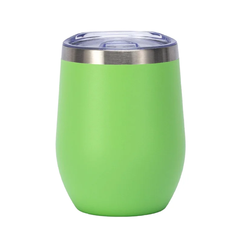 12oz Eggshell Wine Tumbler — 5 Colors