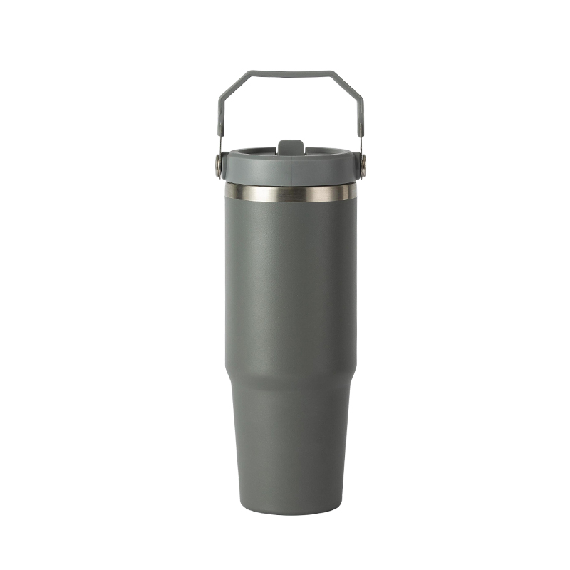 30oz Round-Handle Car Tumbler