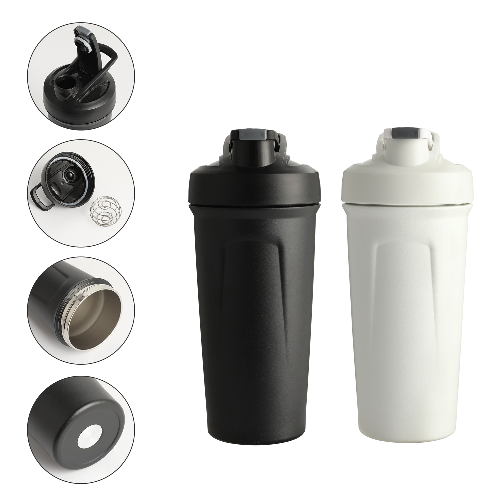 28oz Double-Wall Insulated Shaker Bottle