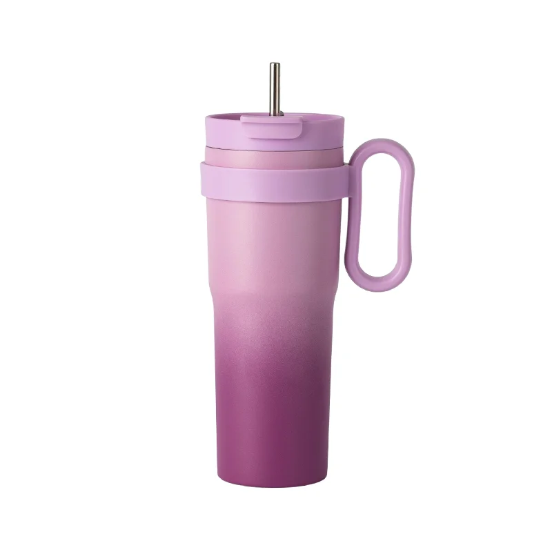 30oz Handle Ice Tumbler — Gradient Colors