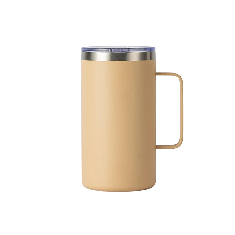 20oz Handle Straw Office Cup - View 2