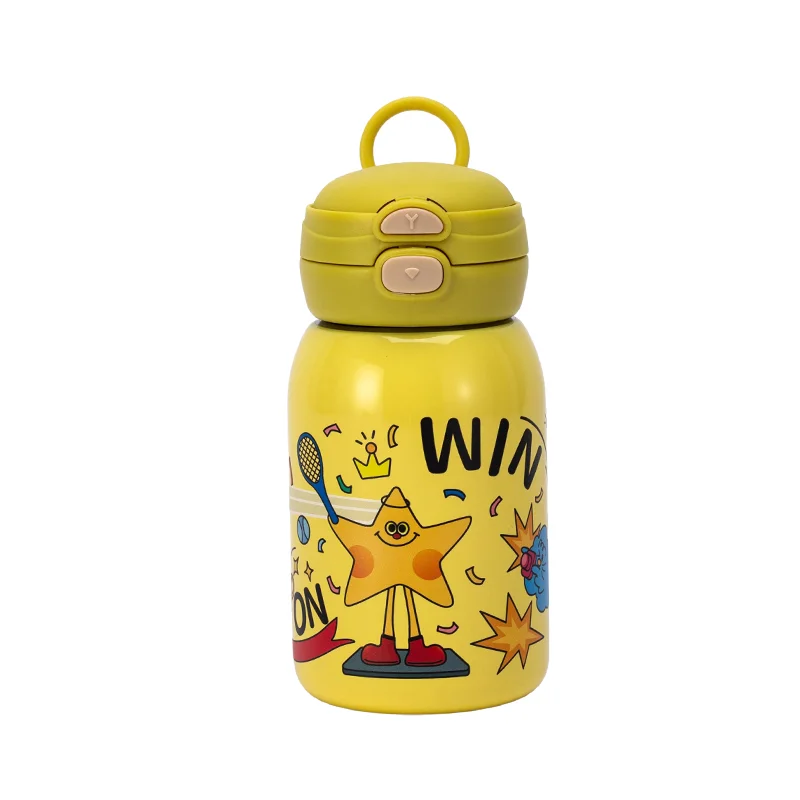 12oz Kids Cartoon Thermos Cup
