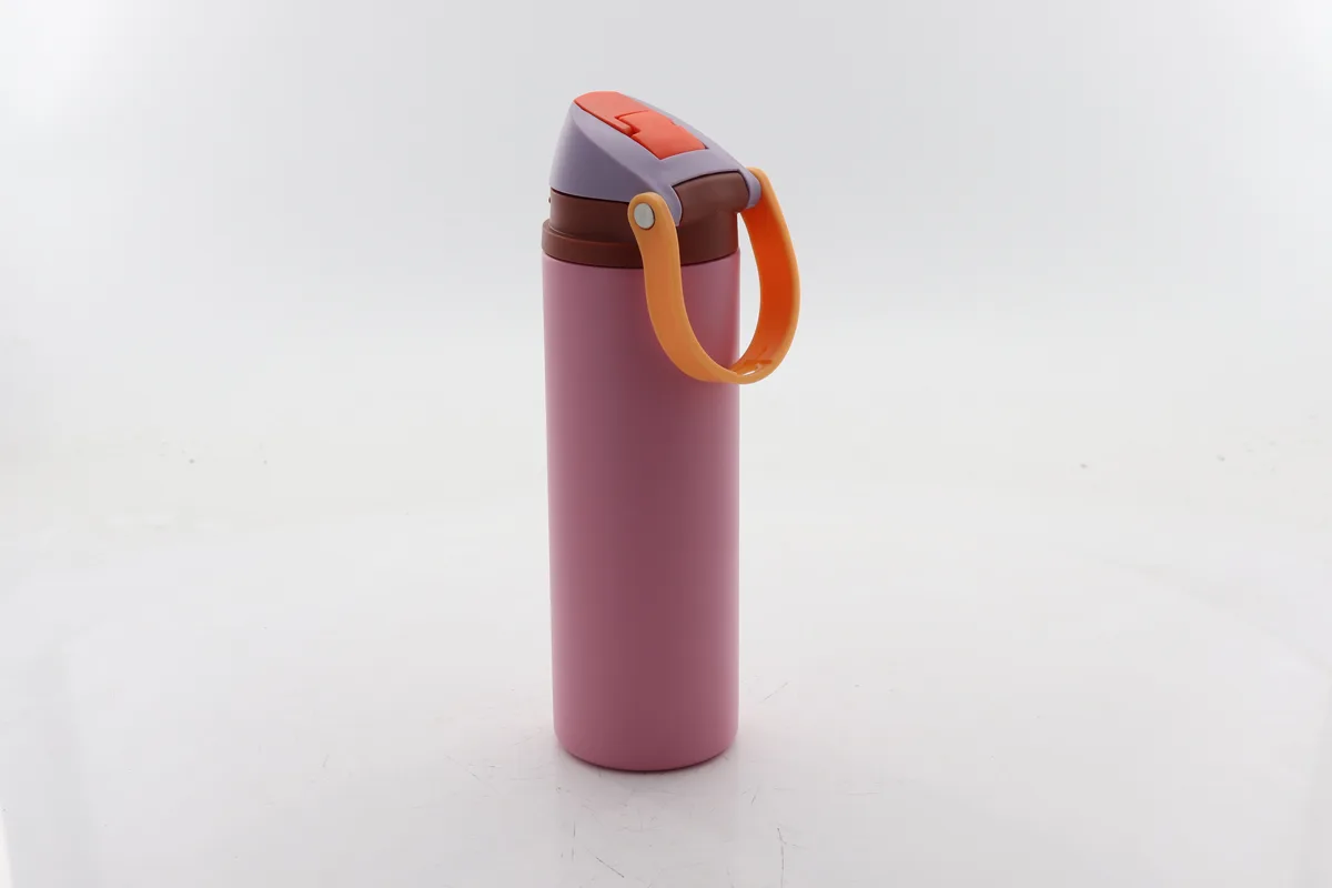 Sports Straw Water Bottle — 316SS Slim - View 4