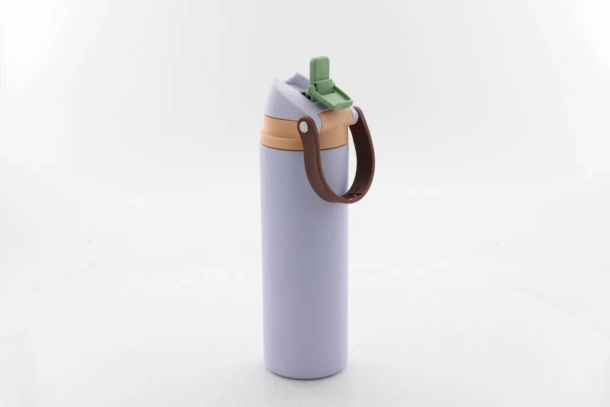 Sports Straw Water Bottle — 316SS Slim - View 3